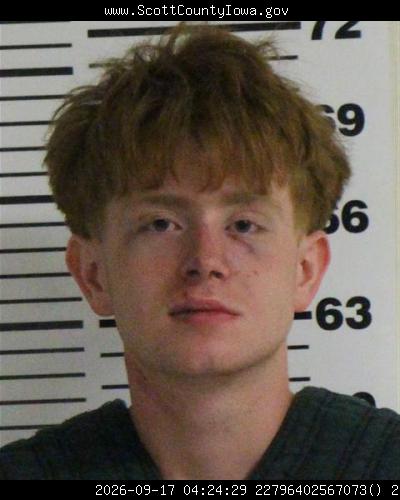 Booking photo of Quintin Nordstrom