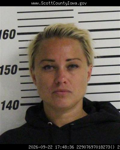Booking photo of Rebekah Harvey