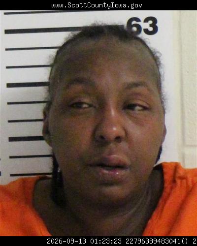 Ariel Bruce booking photo