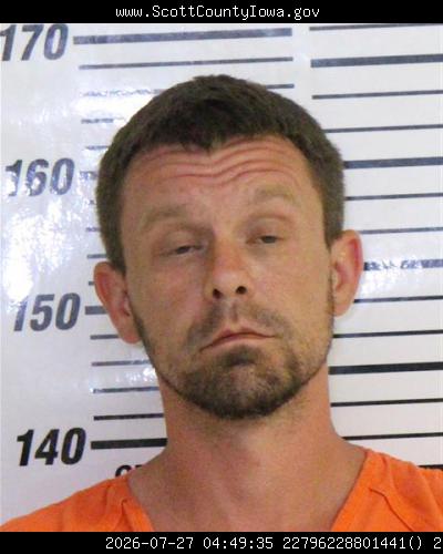 Booking photo of Justin Everidge