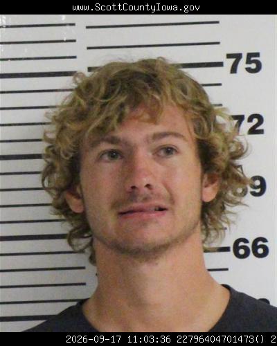 Booking photo of Lukas Johnson