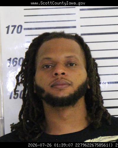 Booking photo of Javontez Washington