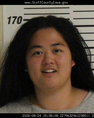 Booking photo of Alice Zhang