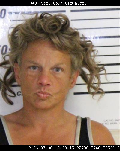 Booking photo of Heather Hawkins
