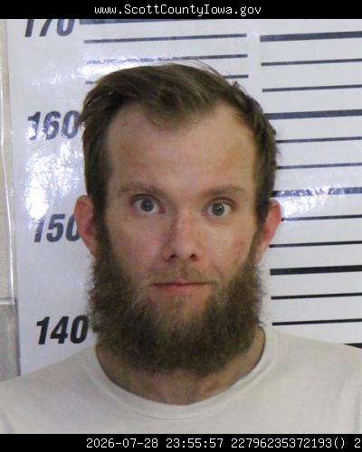 Booking photo of Ryan Moss