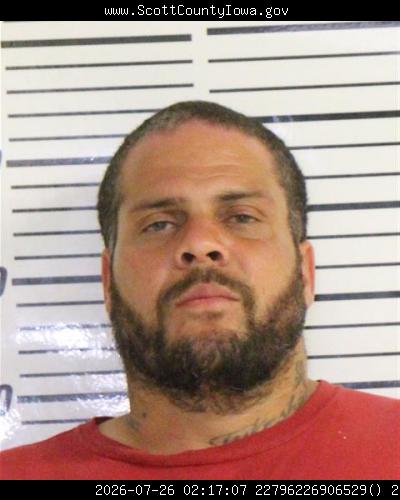 Booking photo of Marcus Powell