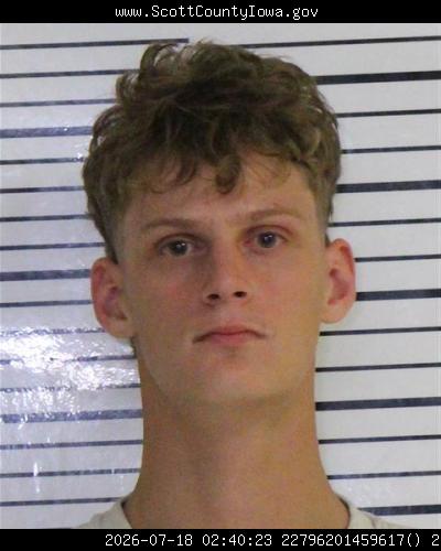 Booking photo of Colton Bock