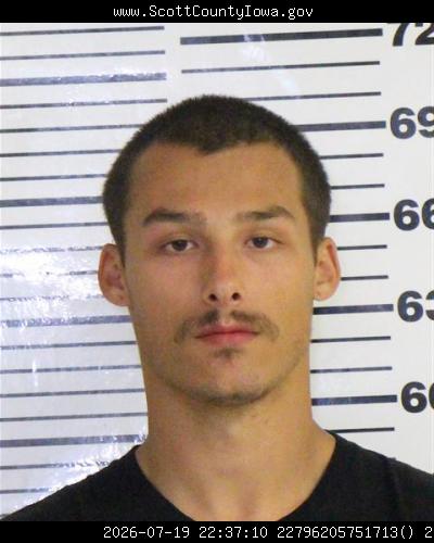 Booking photo of Kiegan Carstens