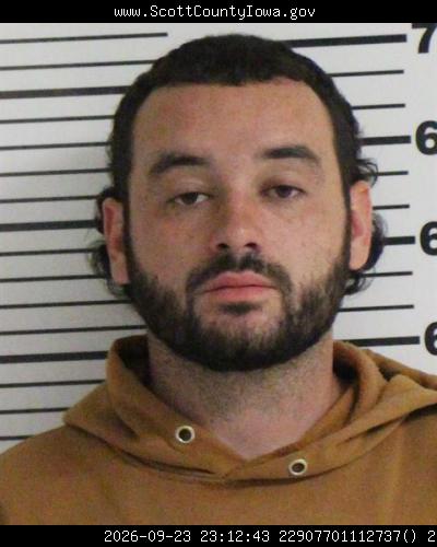 Booking photo of Dylan Claussen