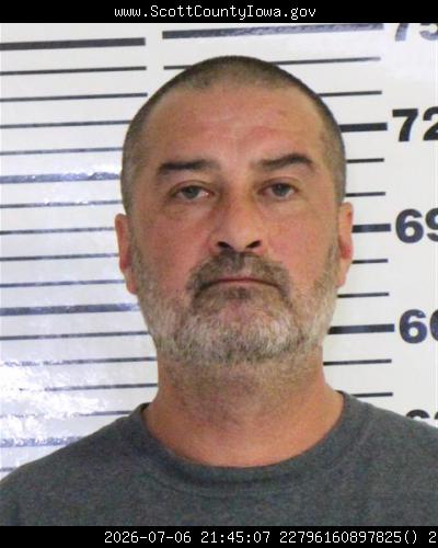 Booking photo of Christopher Bustos