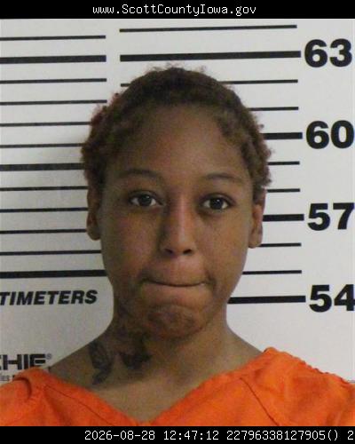 Booking photo of Taleyah Fulwiley