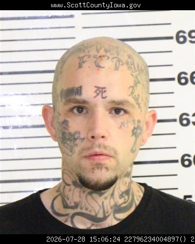 Booking photo of Christopher Schaffer