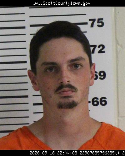 Booking photo of Kobe Moriarty