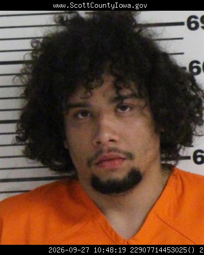 Booking photo of Micah Chezum