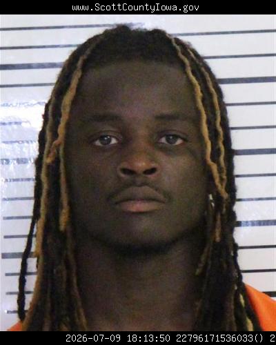 Booking photo of Xzavier Dodd