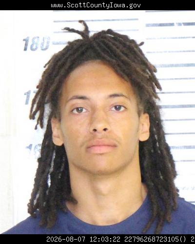 Booking photo of Isiah Reed