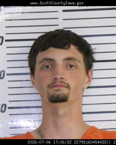 Booking photo of Zachary Walker