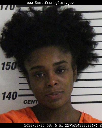 Booking photo of Jereka Dunn