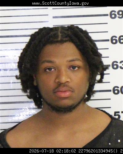 Booking photo of Darnell Smith