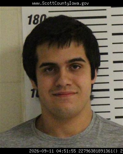 Booking photo of Elijah Knisley