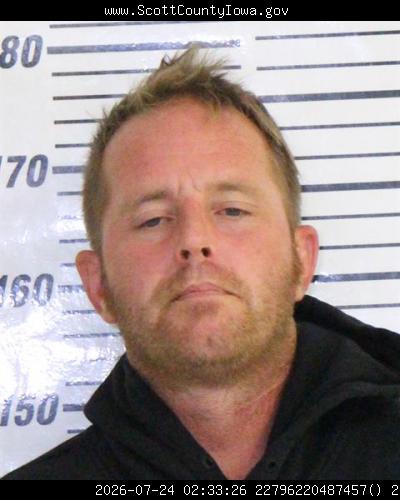 Booking photo of Justin Slightom