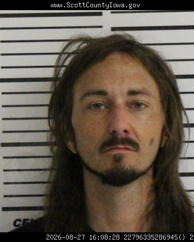 Booking photo of Cody Washam