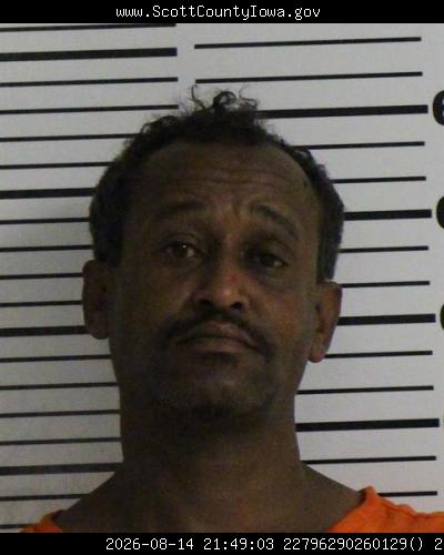 Booking photo of Yonas Abraham