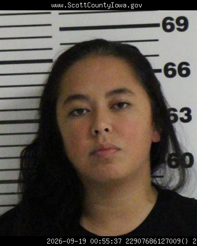 Booking photo of Alyssa Martinez
