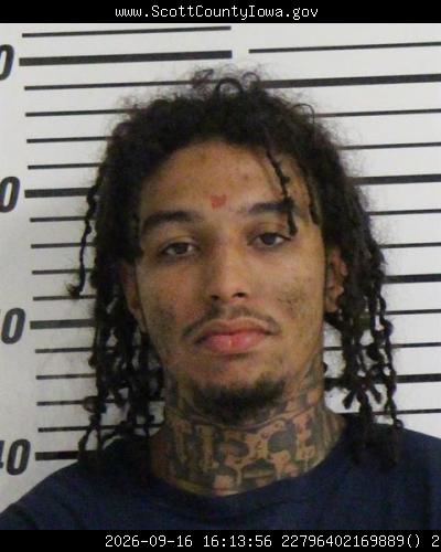 Booking photo of Xavier Mccall