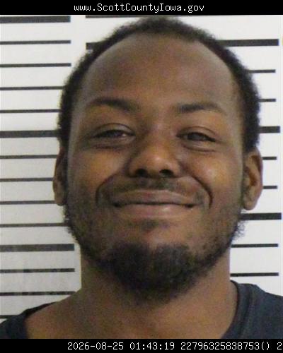 Booking photo of Isaiah Clark