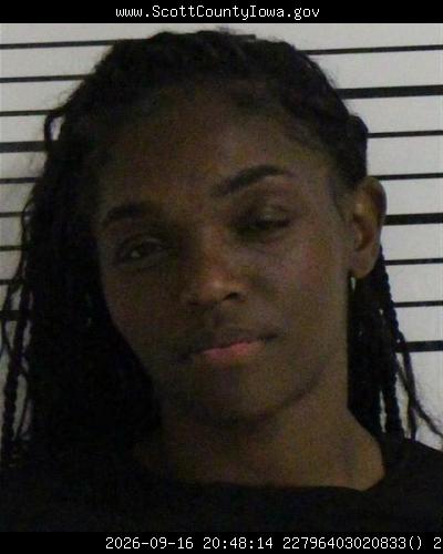 Booking photo of Breyana Harris