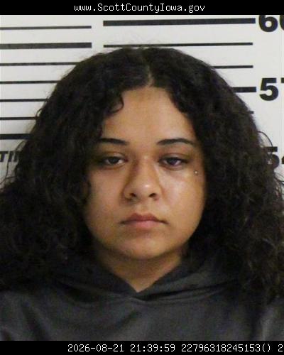 Booking photo of Maria Alcia Hamilton