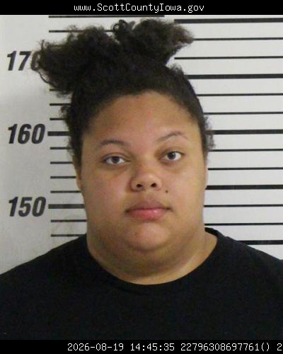 Booking photo of Nykiah Newman
