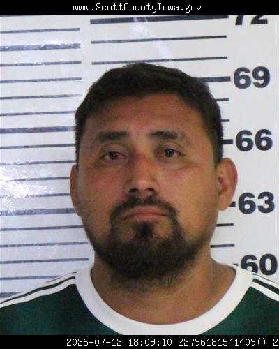 Booking photo of Julio Perez-martinez