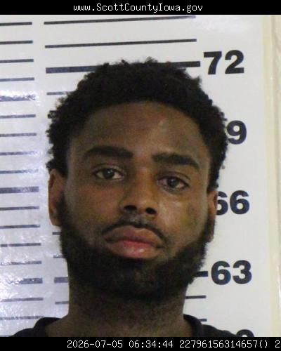 Booking photo of Malik Davis