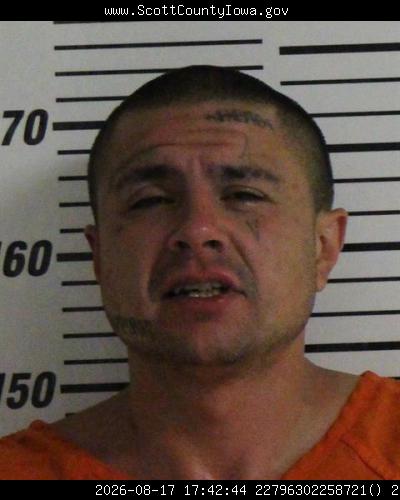 Booking photo of Michael Castaneda