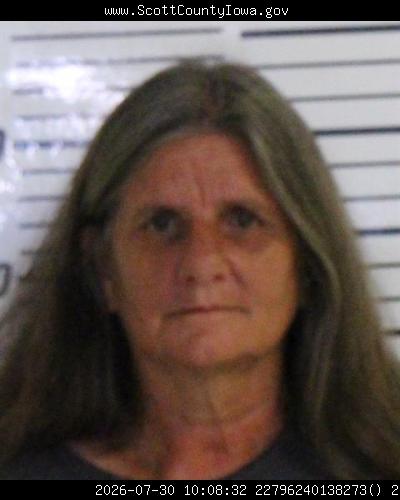 Booking photo of Peggy Chandler