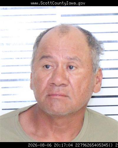 Booking photo of Raul Liendo