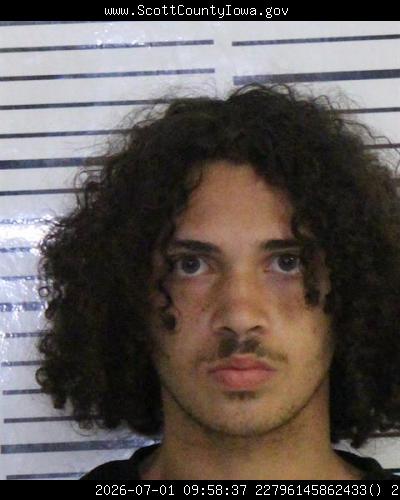 Booking photo of Vashawn Miskowicz