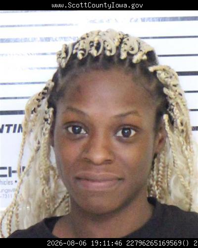 Booking photo of Aniah Newsome