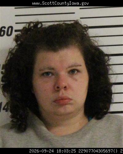 Booking photo of Brittney Dittmer
