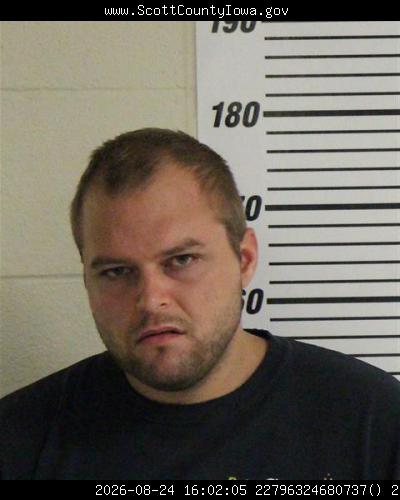 Booking photo of Levi Mickelson