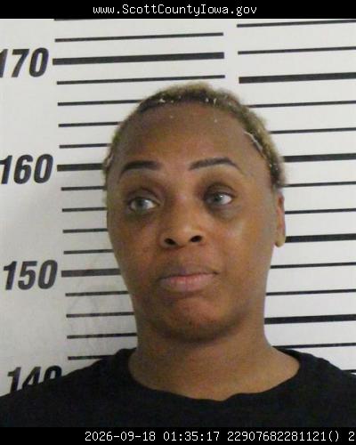 Booking photo of Myiesha Jones