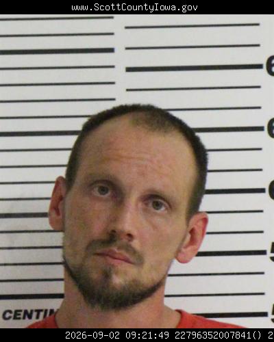 Booking photo of Michael Zahn