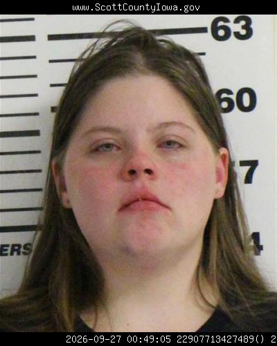 Booking photo of Madison Labarge