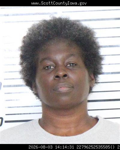 Booking photo of Damyra Williams