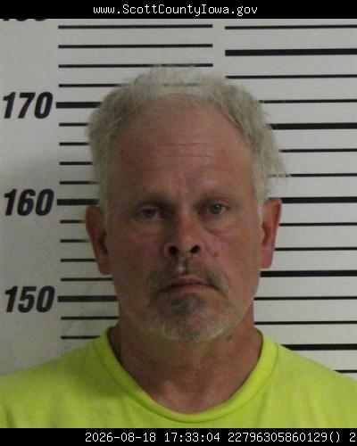 Booking photo of Gerald Hildebrandt