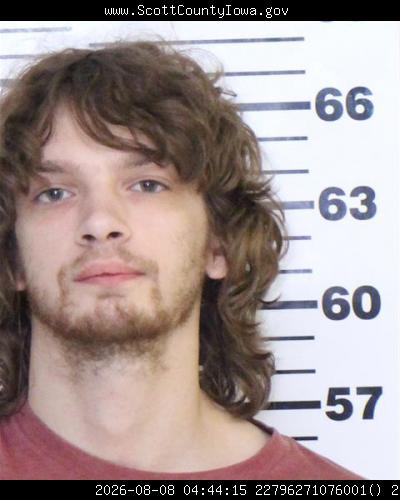Booking photo of Jacob Thoeming