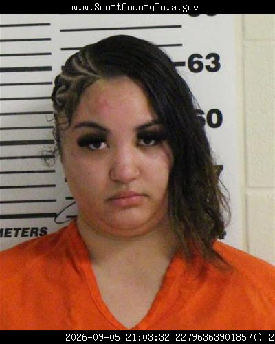 Booking photo of Kiara Culberson
