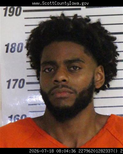 Booking photo of Xavier Brown